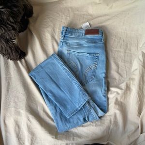 Hollister light wash skinny jeans size 3R